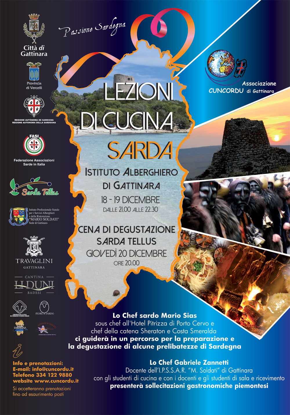IPSSAR Gattinara - Laboratorio di Cucina Sarda - 3a Edizione