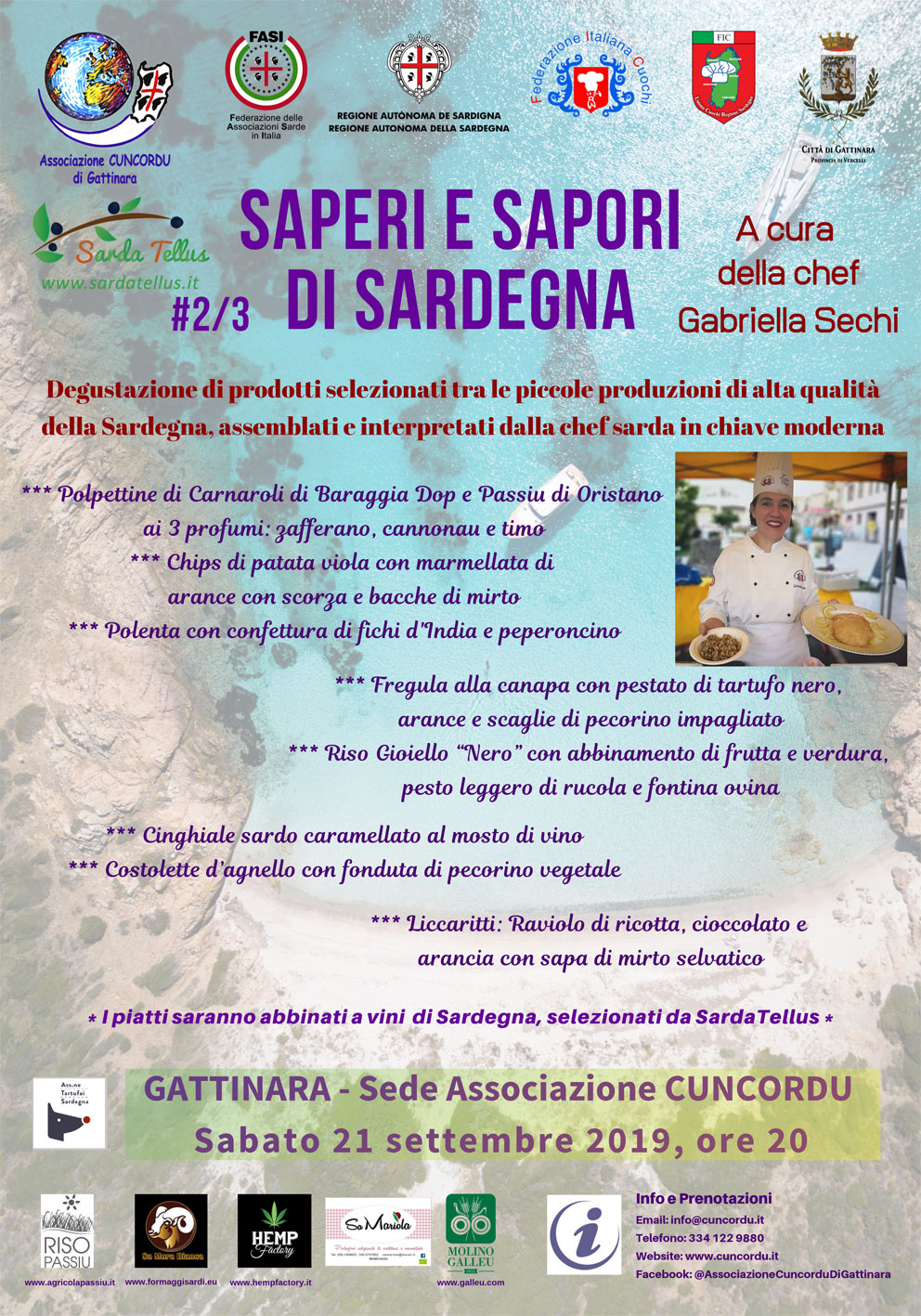 Saperi e Sapori di Sardegna 2019 - I prodotti