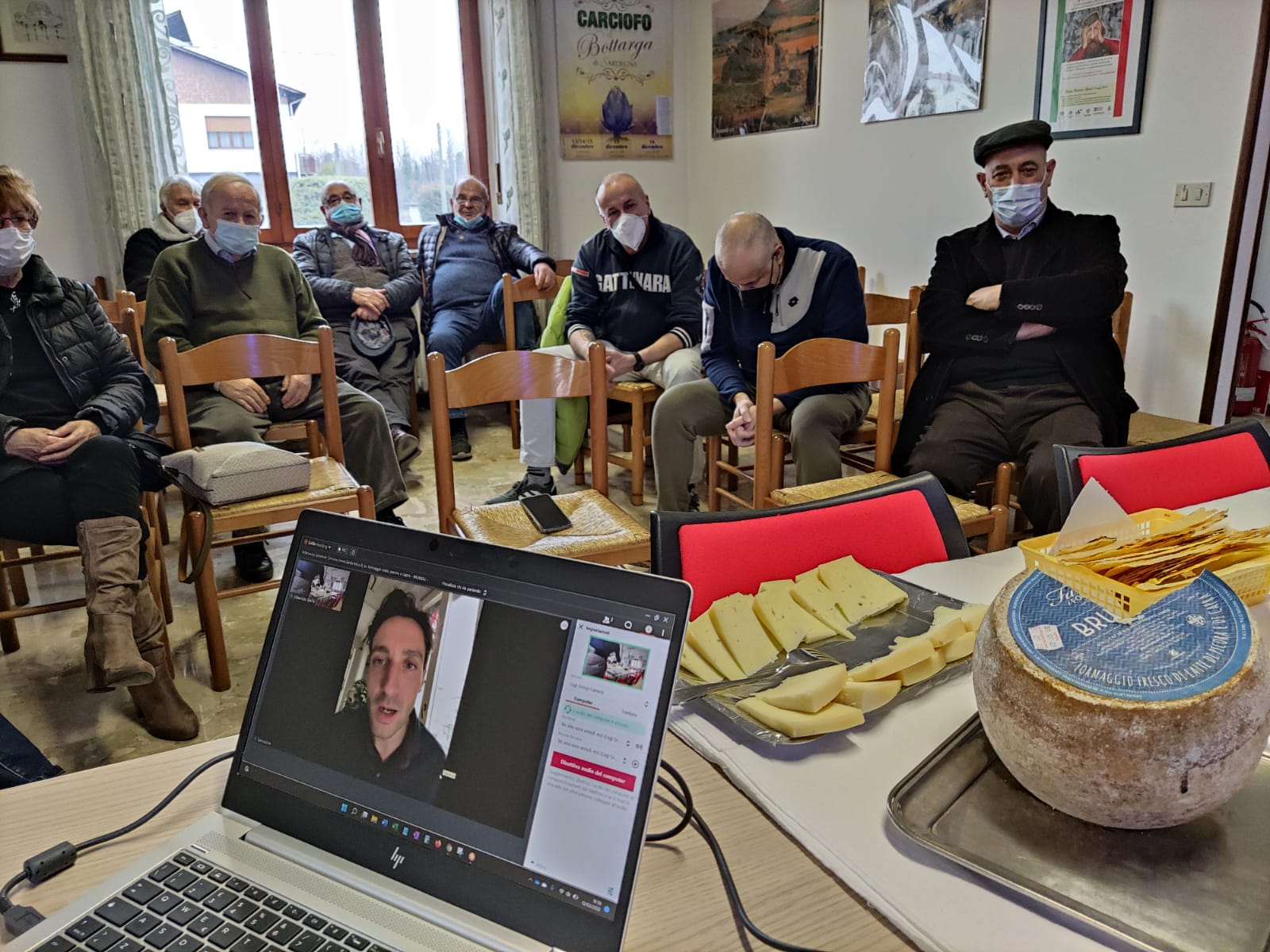 12-03-2022 Saperi e sapori di Sardegna - Salvatore Carvone ha raccontato il formaggio Brundu