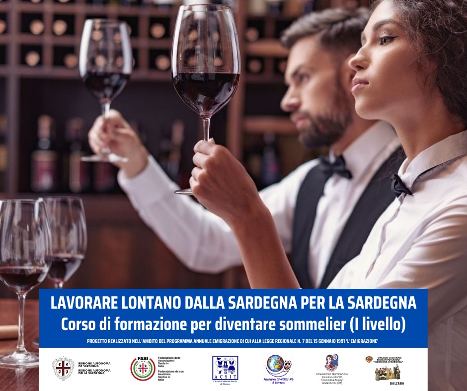 16-02-2023 Presentazione del progetto per aspiranti sommelier - Cuncordu