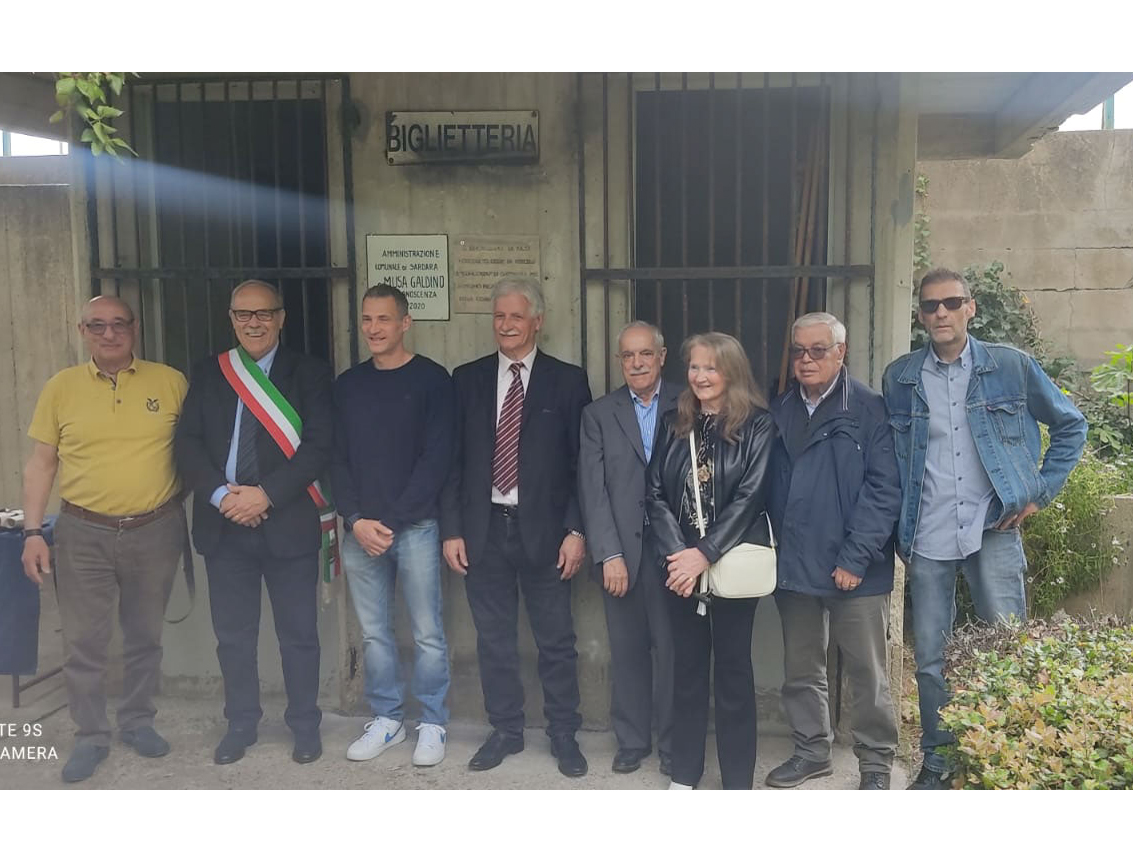 29-04-2023 Il Comune di Sardara commemora l'impegno di FASI, di Galdino Musa e dei Circoli di Vercelli e di Gattinara