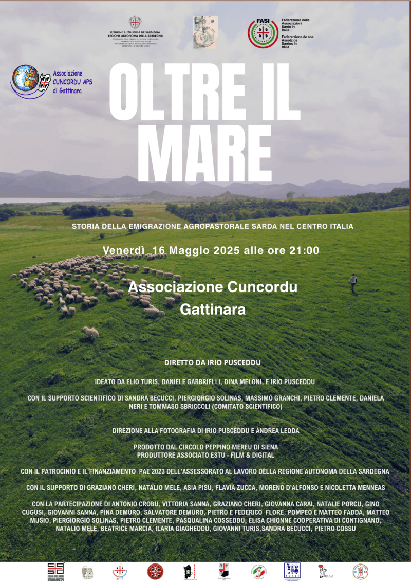 16-05-2025, Film "Oltre il Mare" di Irio Pusceddu