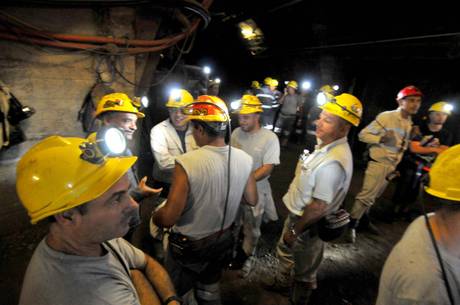 minatori Carbosulcis in lotta