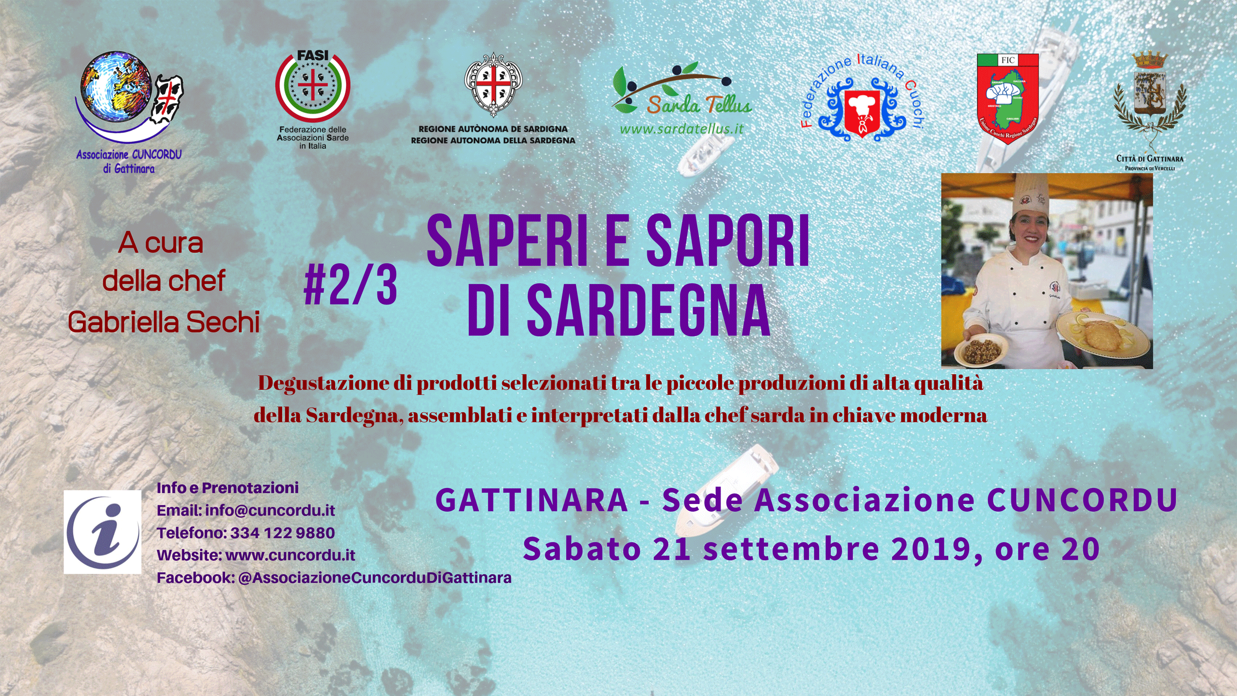 Saperi e Sapori di Sardegna - con chef Gabriella Sechi