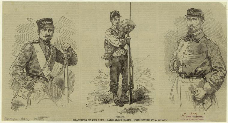 Chasseurs of the Alps Garibaldis corps
