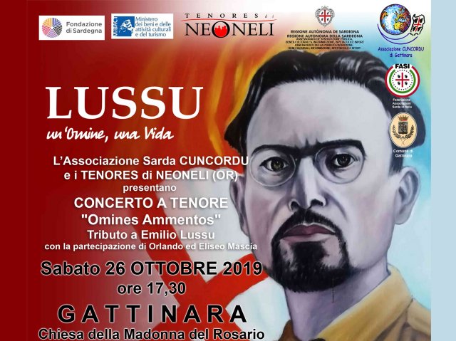 2019-10-26 LUSSU un'omine, una vida - I Tenores di Neoneli